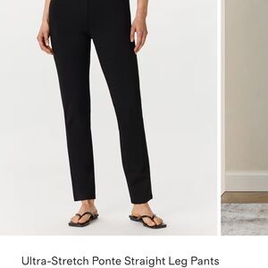 Quince Ultra-Stretch Ponte Straight Leg Pants TALL